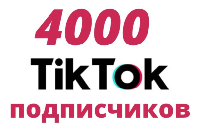 4000 Tiktok obunachilari