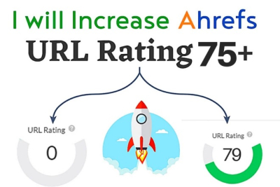 Ahrefs UR 75+ (SEO havolalari) orqali URL reytingini oshiraman